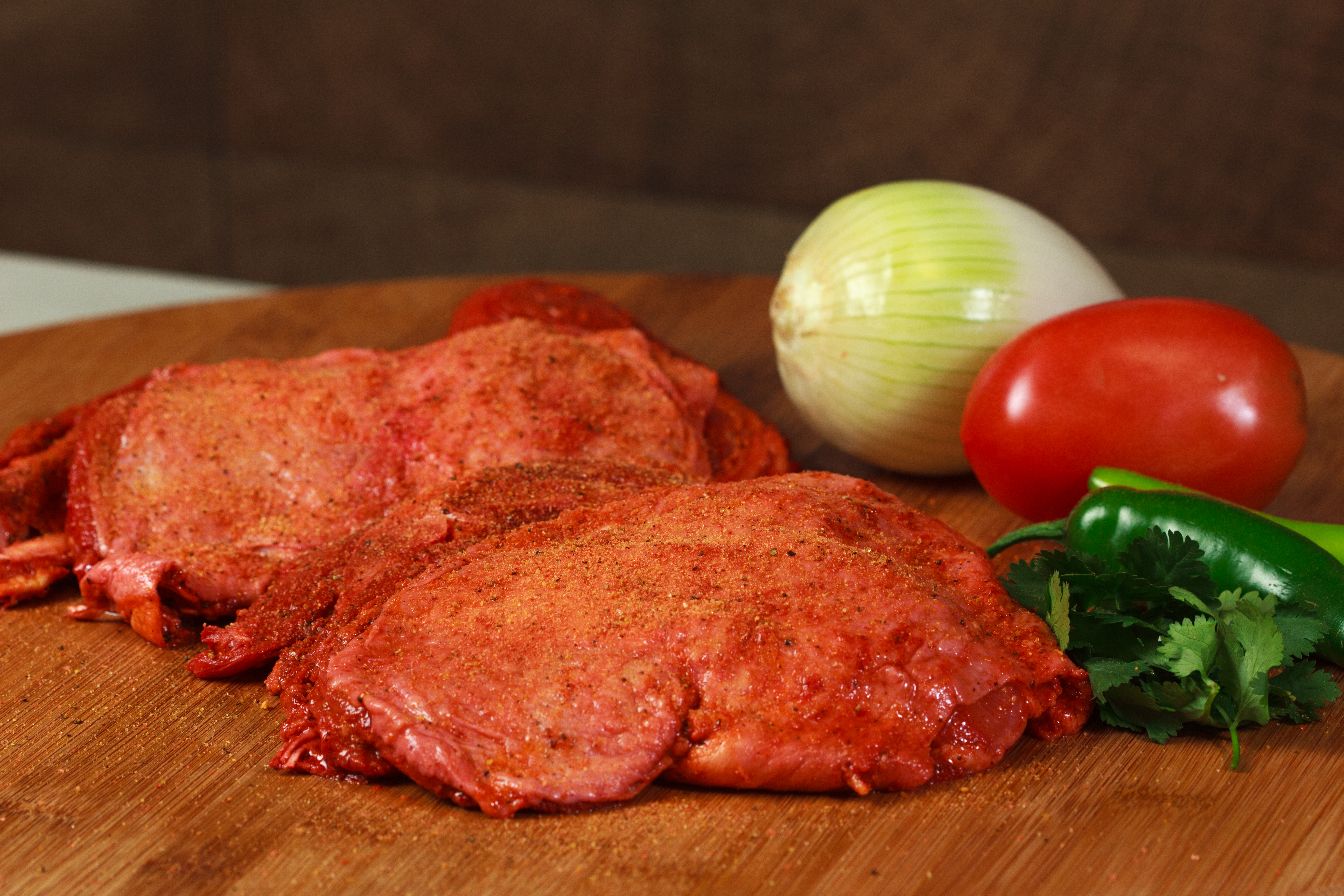 Chuleta de puerco adobada, Mega Carnes El Torito