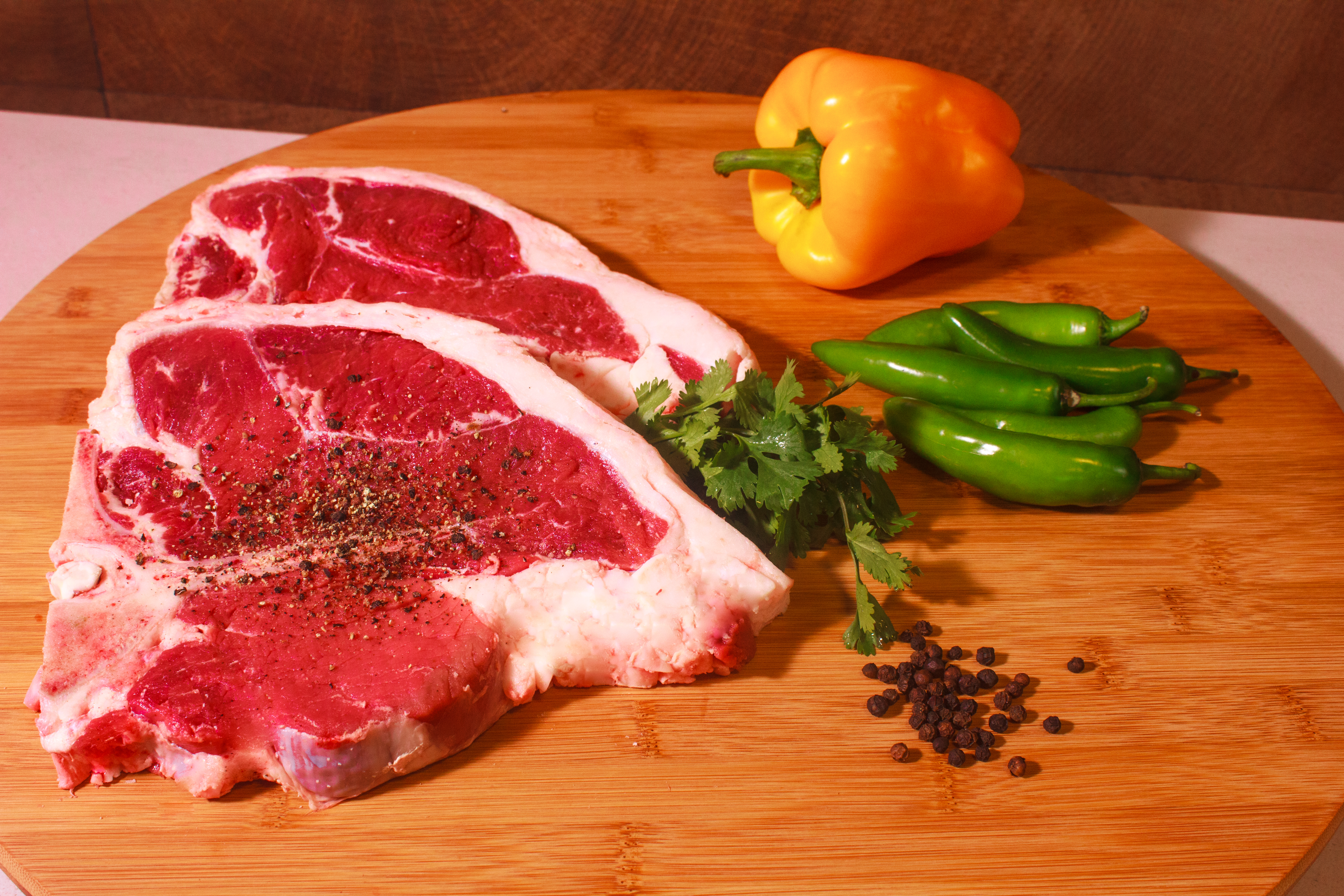 T-Bone de res fresco, Mega Carnes El Torito